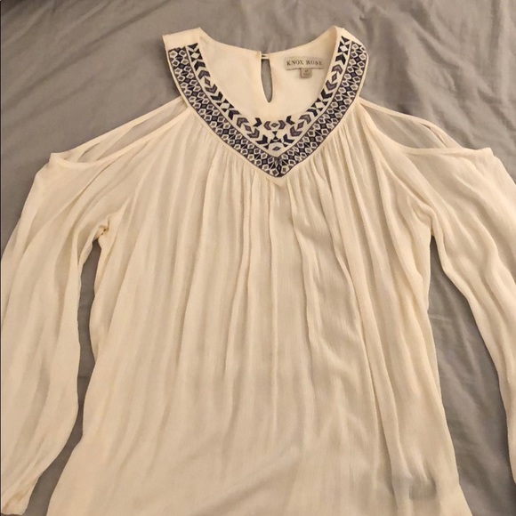 Knox Rose Tops - Knox Rose Open Shoulder Top Knox Rose Tops - Knox Rose Open Shoulder Top